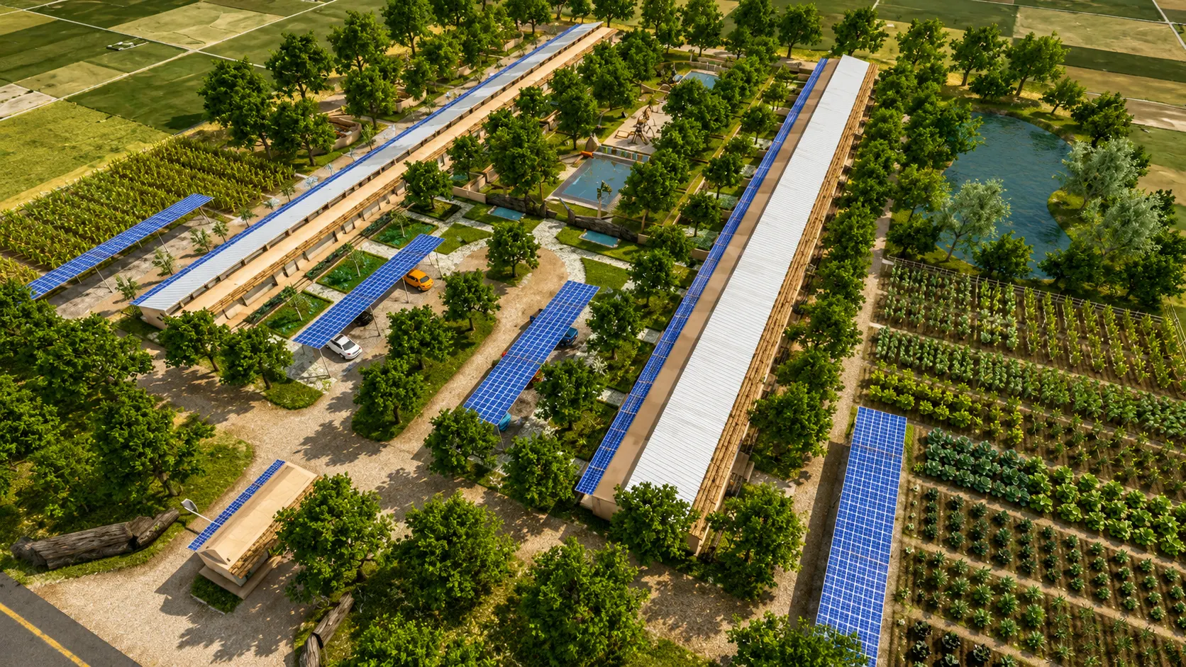 S3Future Center Aerial View